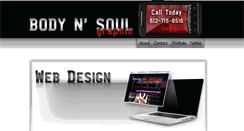 Desktop Screenshot of bodynsoulgraphix.com